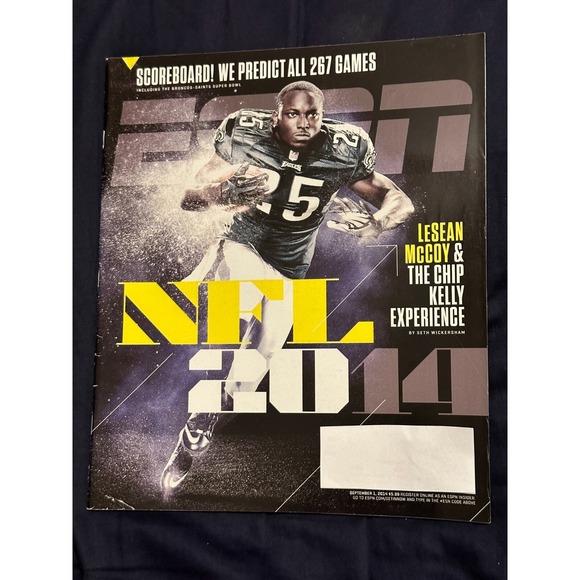 Other - ESPN ~ NFL 2014  ~ LeSean McCoy & The Chip Kelly Experience  ~ 09/01/2014